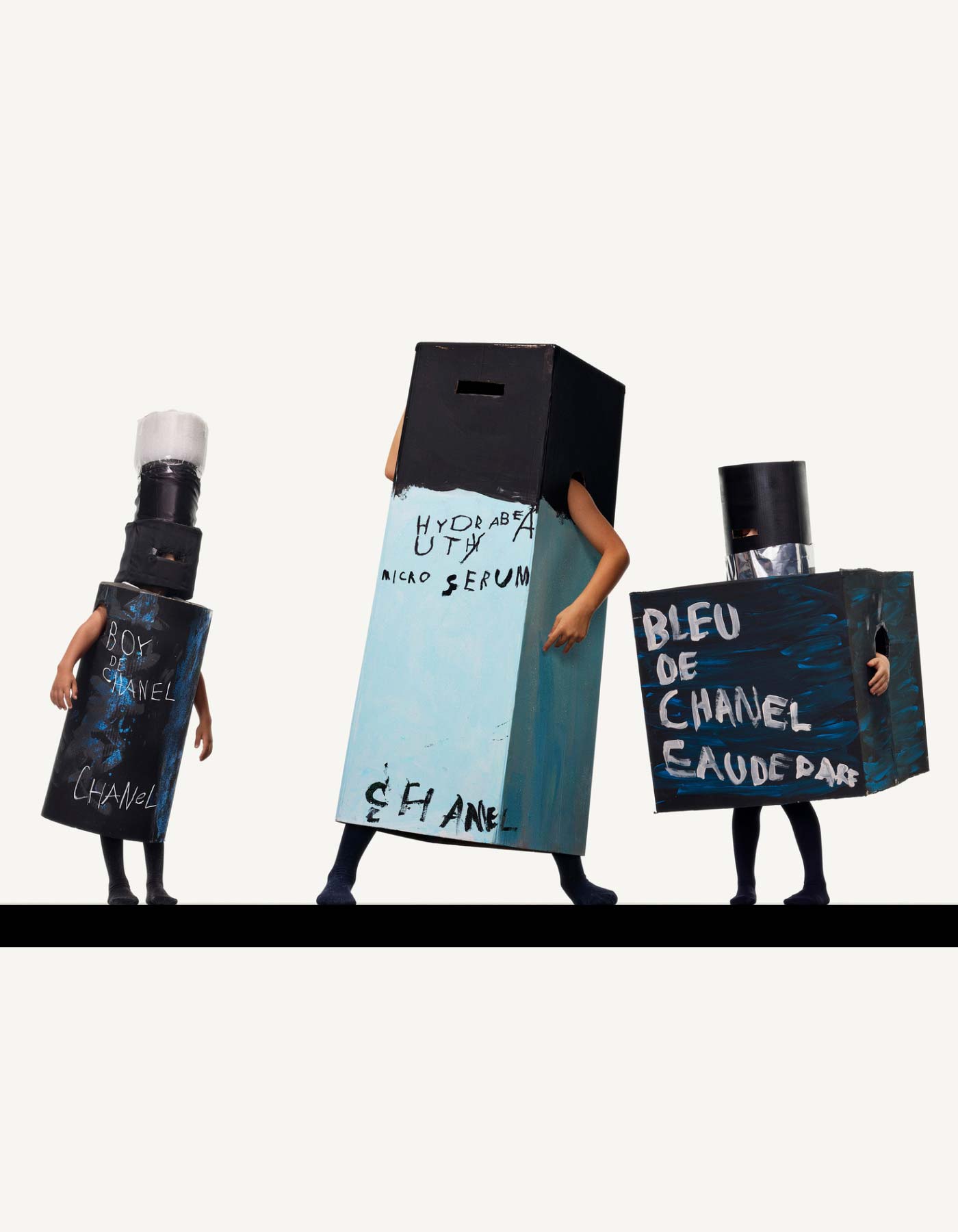 An assortment of Fragrance and Beauty products from the CHANEL Father's Day campaign