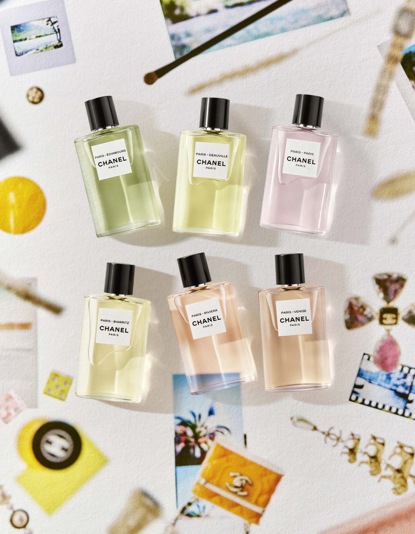 LES EAUX DE CHANEL fragrances