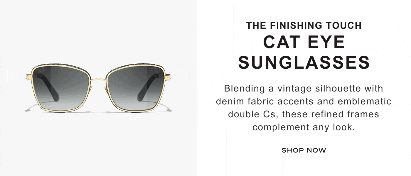 THE FINISHING TOUCH CAT EYE SUNGLASSES