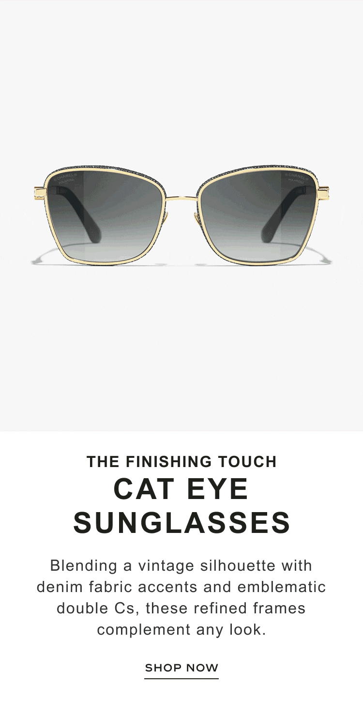 THE FINISHING TOUCH CAT EYE SUNGLASSES